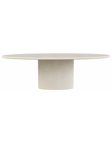 Hector ovalt spisebord i mortex H76 x...