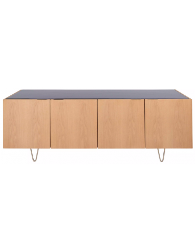 Pisa sideboard i metal, marmor og...