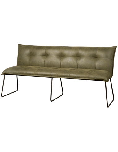 Seda spisebænk i microfiber B185 cm -...