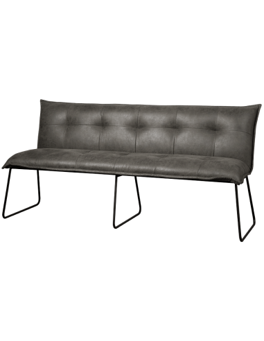 Seda spisebænk i microfiber B185 cm -...