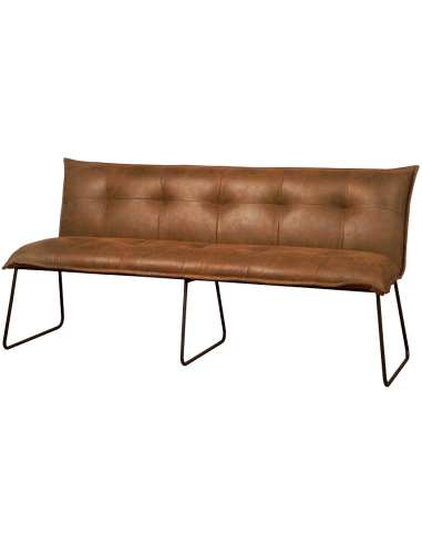 Seda spisebænk i microfiber B155 cm -...