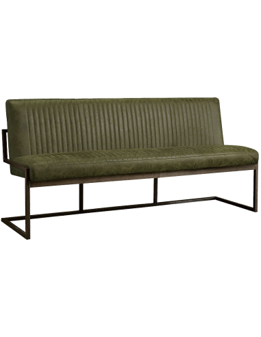 Ferro spisebænk i microfiber B185 cm...