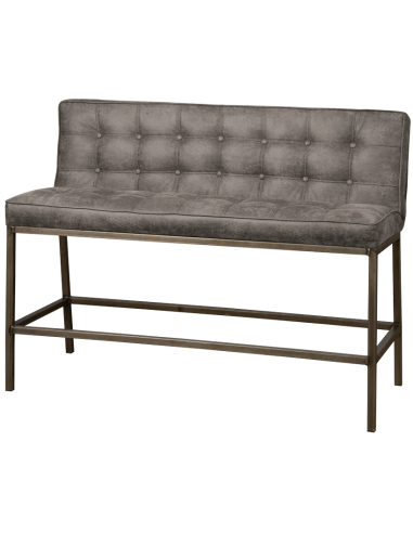 Vasco bar bænk i microfiber B110 cm -...