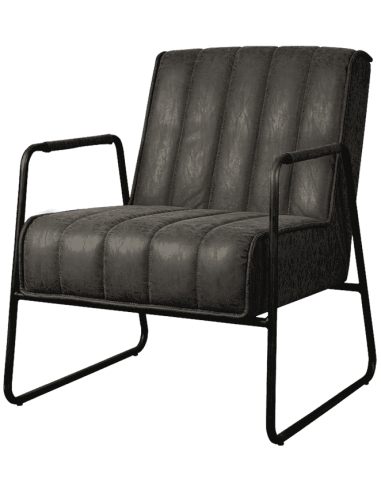 Santo lænestol i microfiber B64 cm -...