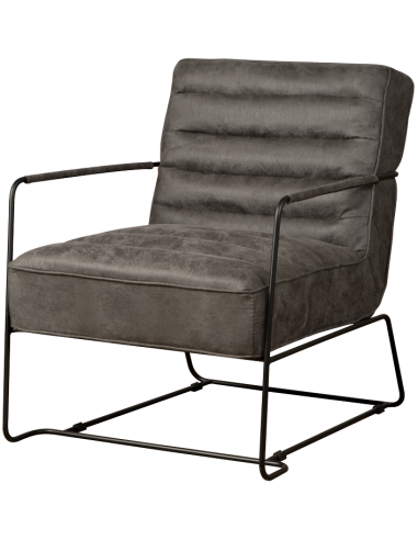 Bari lænestol i microfiber B66 cm -...