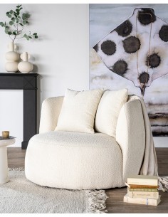 Louis lænestol i bouclé... 2