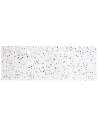 Marcel topplade med afløbshuller 120 x 45 cm terrazzo - Hvid