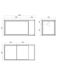 Cebu underskab B100 cm i... 2