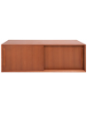 Nestor underskab B150 cm i MDF - Teak