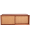 Nestor underskab B150 cm i MDF - Teak/Natur