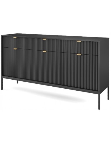 Nova sideboard i metal og møbelplade...