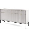 Nova sideboard i metal og møbelplade B154 cm - Sort/Grå