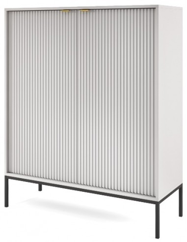 Nova highboard i metal og møbelplade...