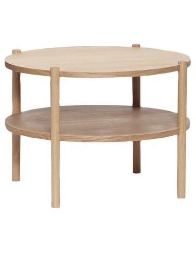 Hübsch Acorn sofabord i egetræ og...