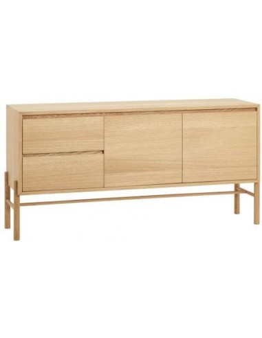 Hübsch Align skænk i egetræ og...