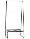 Hübsch Apply garderobestativ i metal H157 x B72 cm - Sort