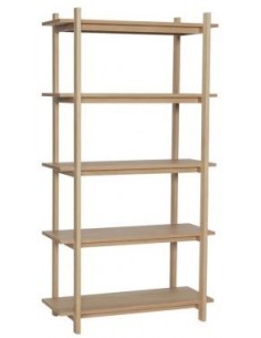 Hübsch Epoch reol i egetræ...