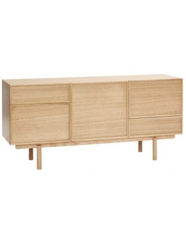 Hübsch Cube skænk i egetræ og...