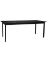 Hübsch Dapper spisebord i asktræ og mdf 195 x 95 cm - Sort