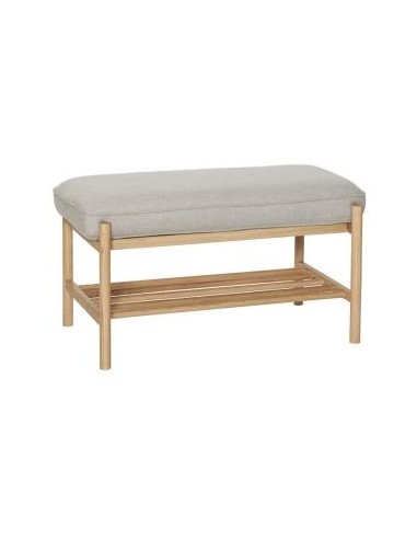 Hübsch Kindly bænk i egetræ og...