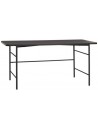 Hübsch Norm skrivebord i asktræ og metal 160 x 83 cm - Sort