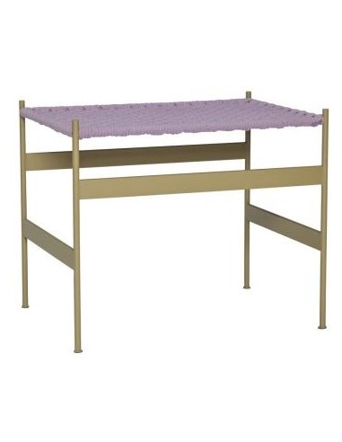 Hübsch Peri bænk i metal og...