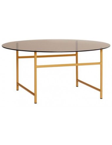 Hübsch Pond sofabord i metal og glas...