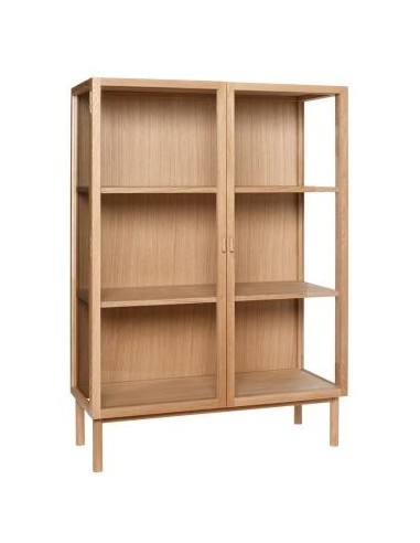 Hübsch Panorama vitrineskab i egetræ...