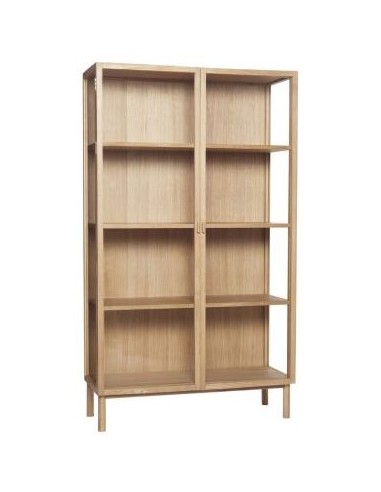 Hübsch Panorama vitrineskab i egetræ...