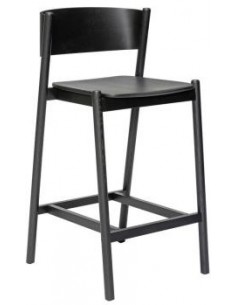 Hübsch Oblique barstol i...