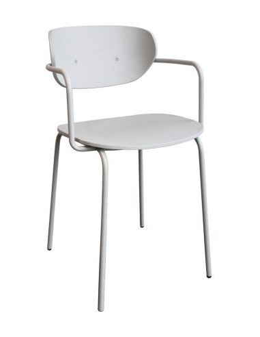 Hübsch Arch spisebordsstol i metal og...