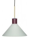 Hübsch Crayon loftlampe i metal 1 x E27 Ø35 cm - Blå