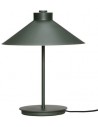Hübsch Shape bordlampe i metal 1 x E14 H38 cm - Mørkegrøn