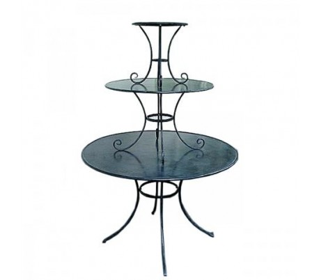 Rustik hængelanterne til batteri H25 cm Ø12 cm - Grå/Klar