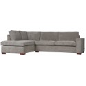 Moderne hjørnesofa med chaiselong 283 x 197 cm - Grågrøn