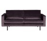 Rodeo 2,5-personers sofa i velour B190 cm - Grå