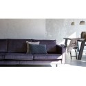 3-personers sofa i velour B277 cm - Lysegrå