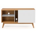 Avon sideboard i retro design - Eg/Oliven