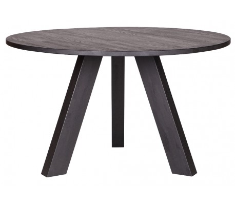 Spisebord i ubehandlet eg H77 x Ø129 cm - Natur