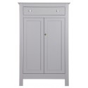 Kabinet i lakeret fyrretræ H142 x B100 x D38 cm - Hvid