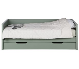 Sengetøjsskuffe H20 x 198 x 94 cm - Hvid 2