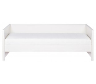 Jade børneseng 209 x 100 cm inkl. bund - Hvid 2