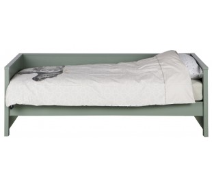 Børneseng 208 x 100 cm inkl. bund - Hvid 2