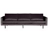 Rodeo 3-personers sofa i velour B277 cm - Antracit