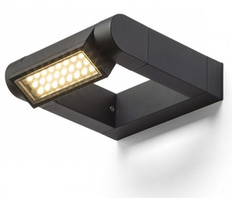 RINA væglampe 12W LED - Antracit