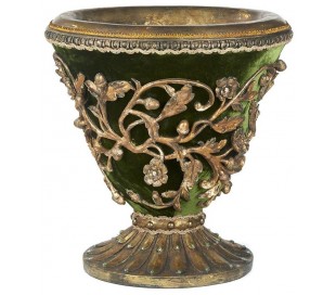 Urne med deko H51 cm 2