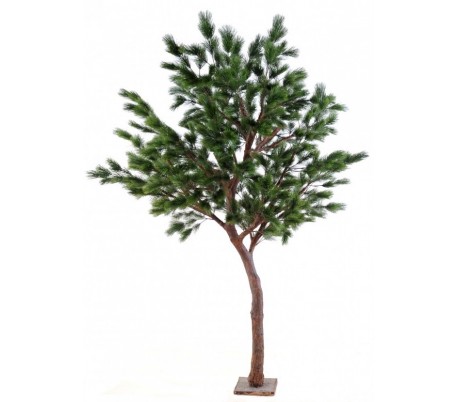 Stort kunstigt fyrretræ H210 cm