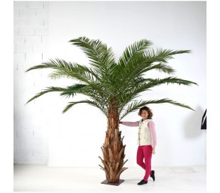 Stort kunstigt palmetræ H690 cm 2