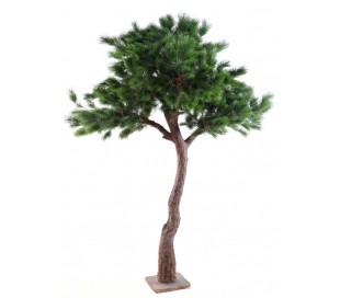 Stort luksuriøst kunstigt fyrretræ H400 cm