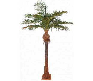 Stort kunstigt palmetræ H350 cm